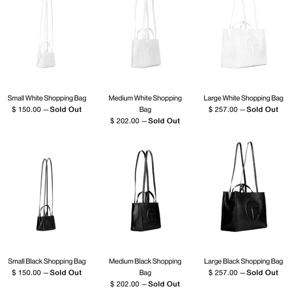 DO NOT PAY ABOVE RETAIL PRICE FOR A TELFAR BAG - Picture 2 of 3